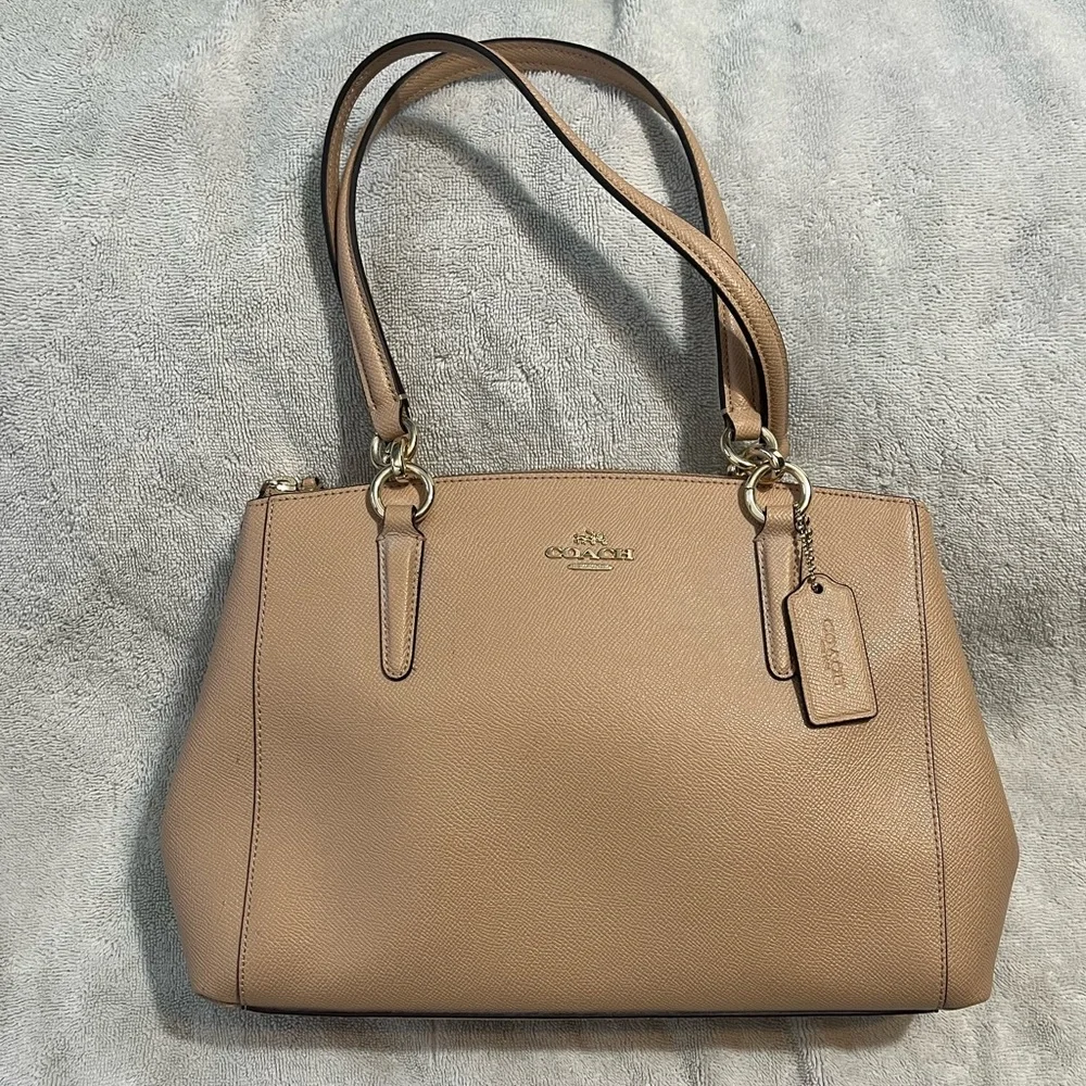 Coach peach/nude Christie - Picture 1 of 14